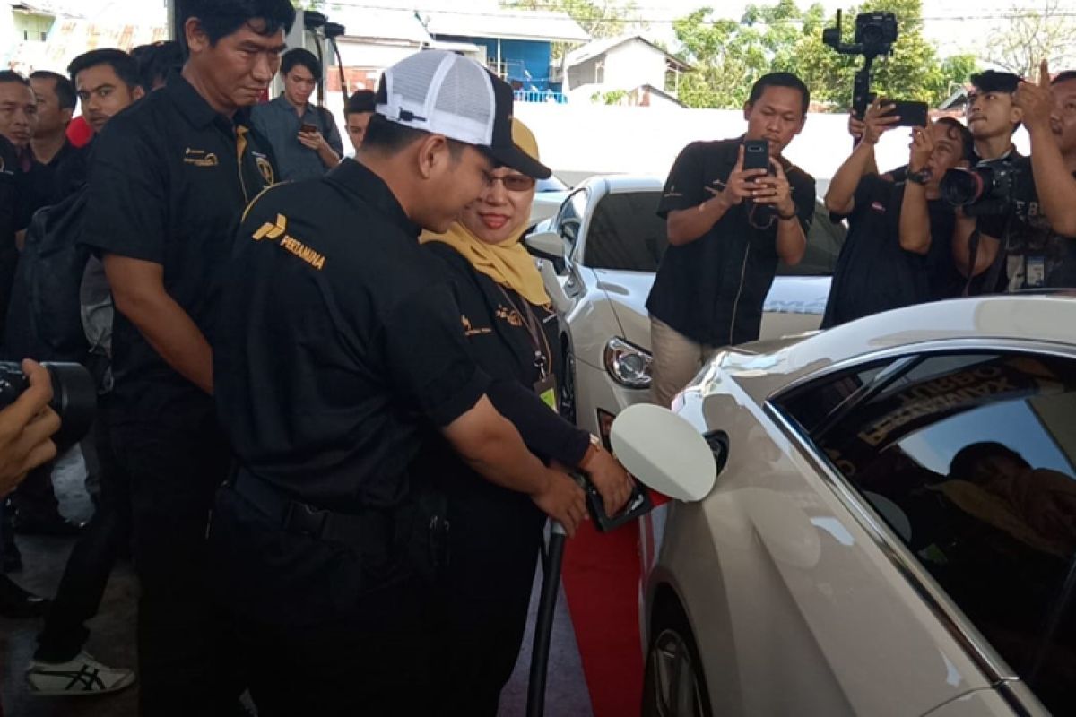 Warga Bengkulu kini bisa rasakan performa Pertamax Turbo