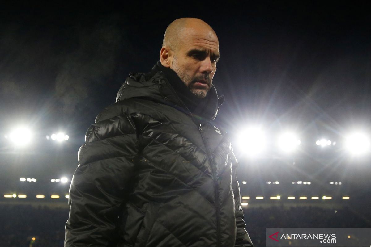 Guardiola terkejut Man United belum jadi penantang gelar