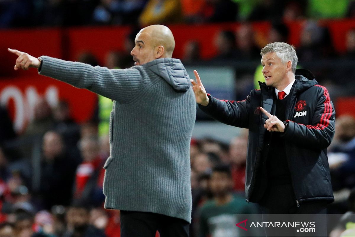 Solskjaer masih anggap Manchester United lebih besar dibandingkan Man City