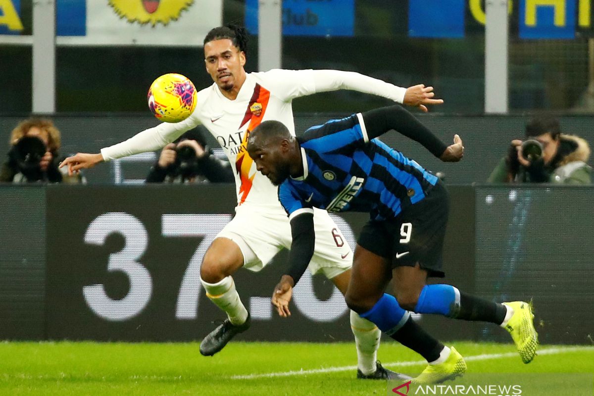 Main kandang lawan Roma, Inter gagal raih poin penuh