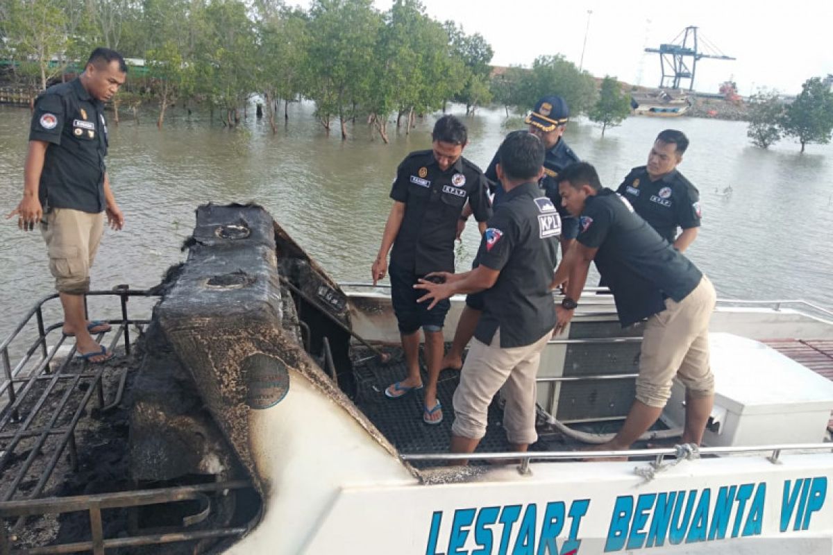 KSOP Tarakan temukan penyebab kebakaran speed boat Lestari Benuanta