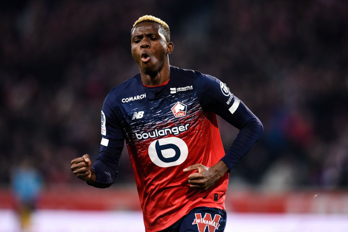 Napoli datangkan penyerang Victor Osimhen dari Lille