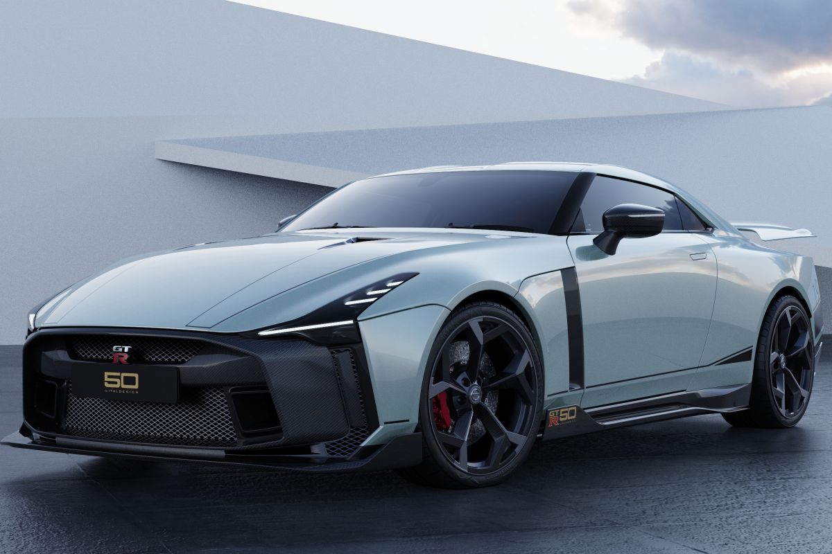 Nissan GT-R50 Italdesign diproduksi cuma 50 unit