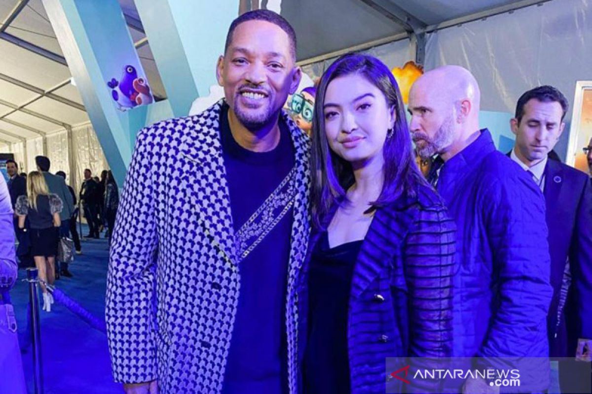 Raline Shah nonton "Spies in Disguise" bareng Will Smith