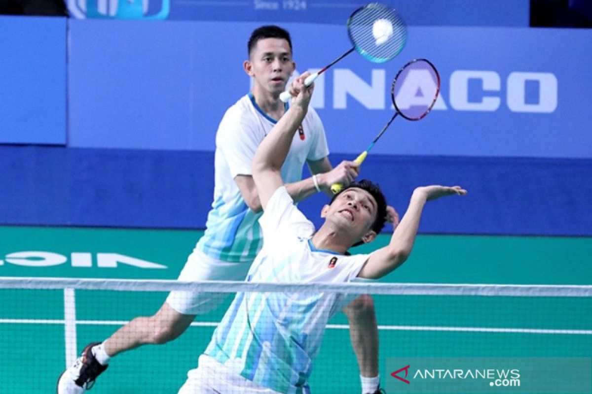 Fajar/Rian melenggang ke babak kedua Malaysia Masters 2020