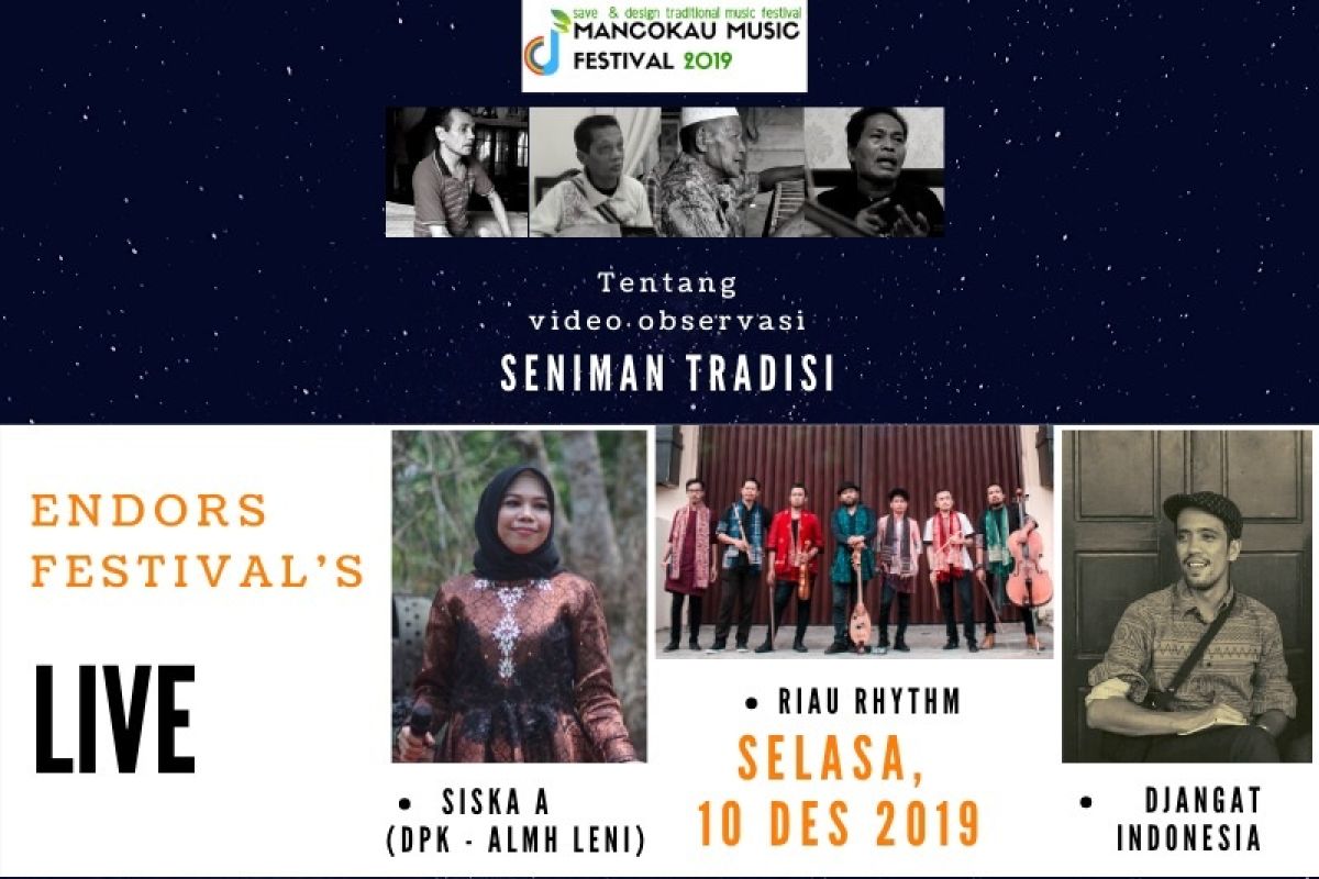 Penggiat seni Riau kembangkan tari Zapin dalam "Mancokau Music Festival"
