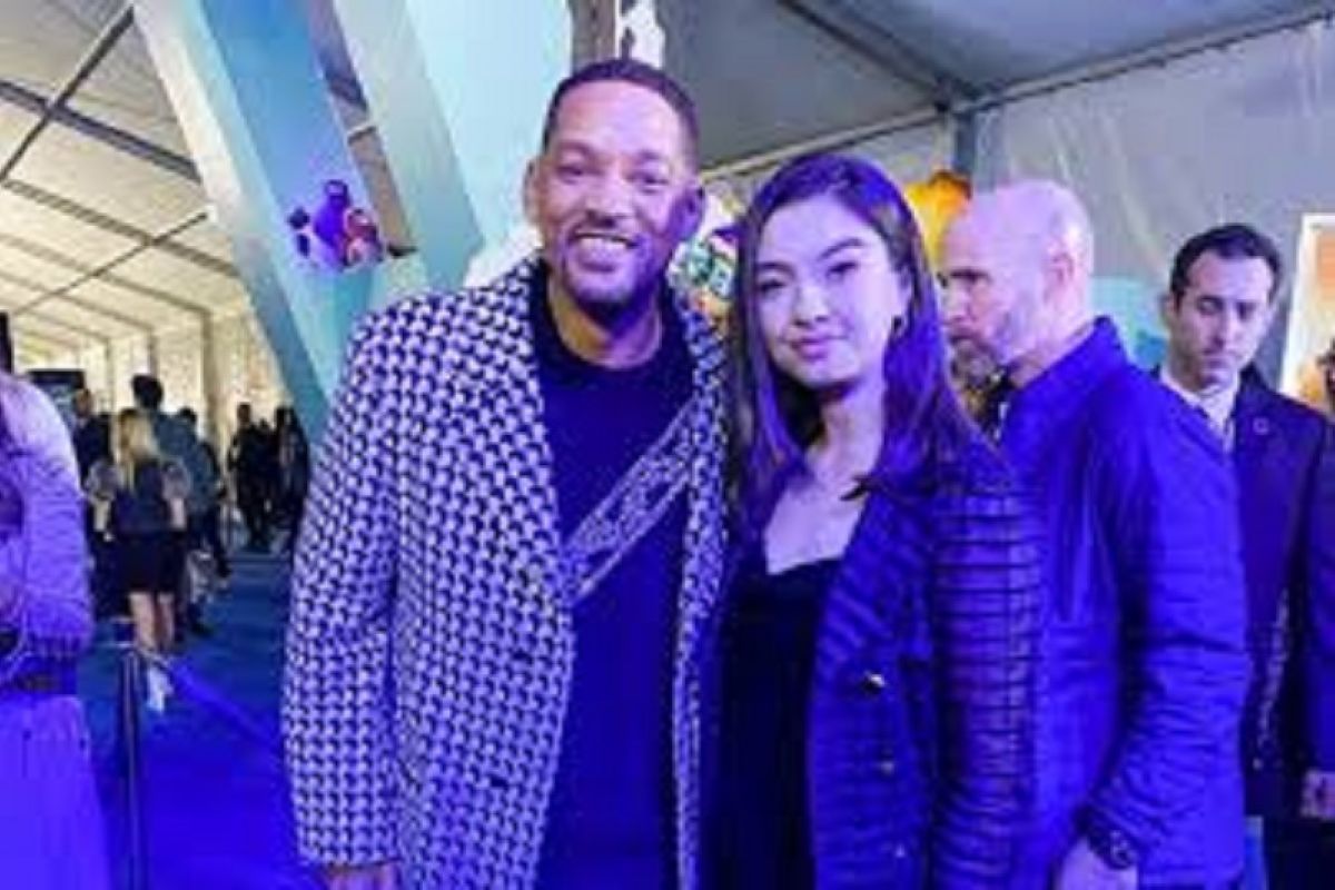 Raline Shah jadi tamu penayangan perdana film "Spies in Disguise" bareng Will Smith