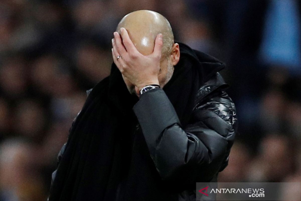 Guardiola akui timnya tak bisa saingi tim-tim top Eropa