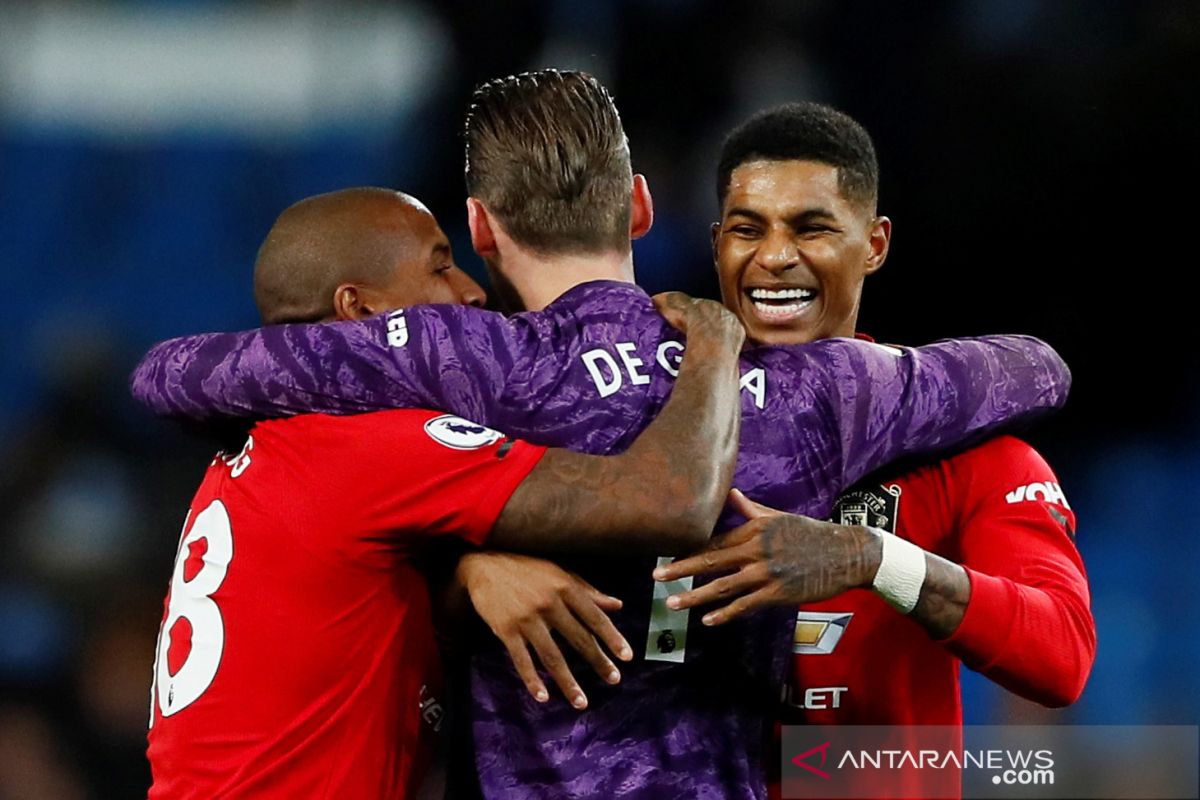 Harusnya kami bisa cetak lima gol ke gawang City, kata Solskjaer