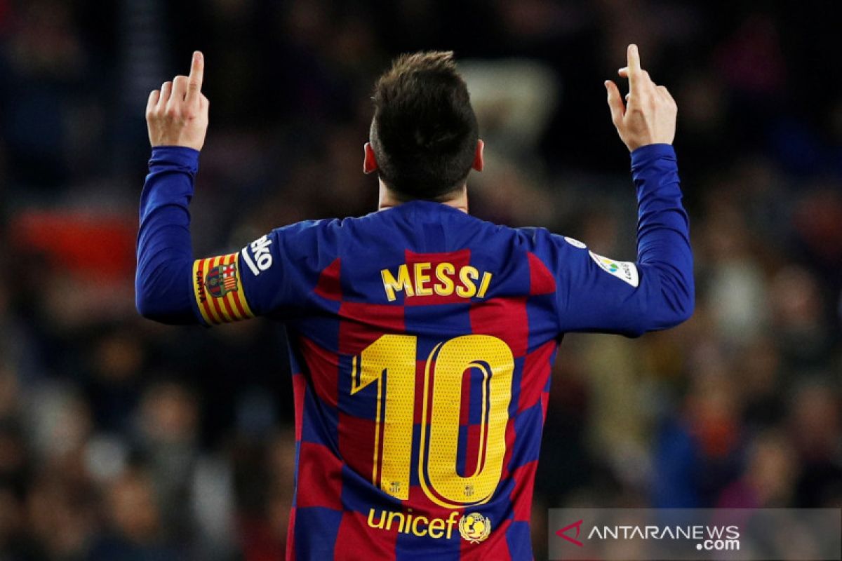Messi absen di laga Liga Champions bukan masalah bagi Barcelona
