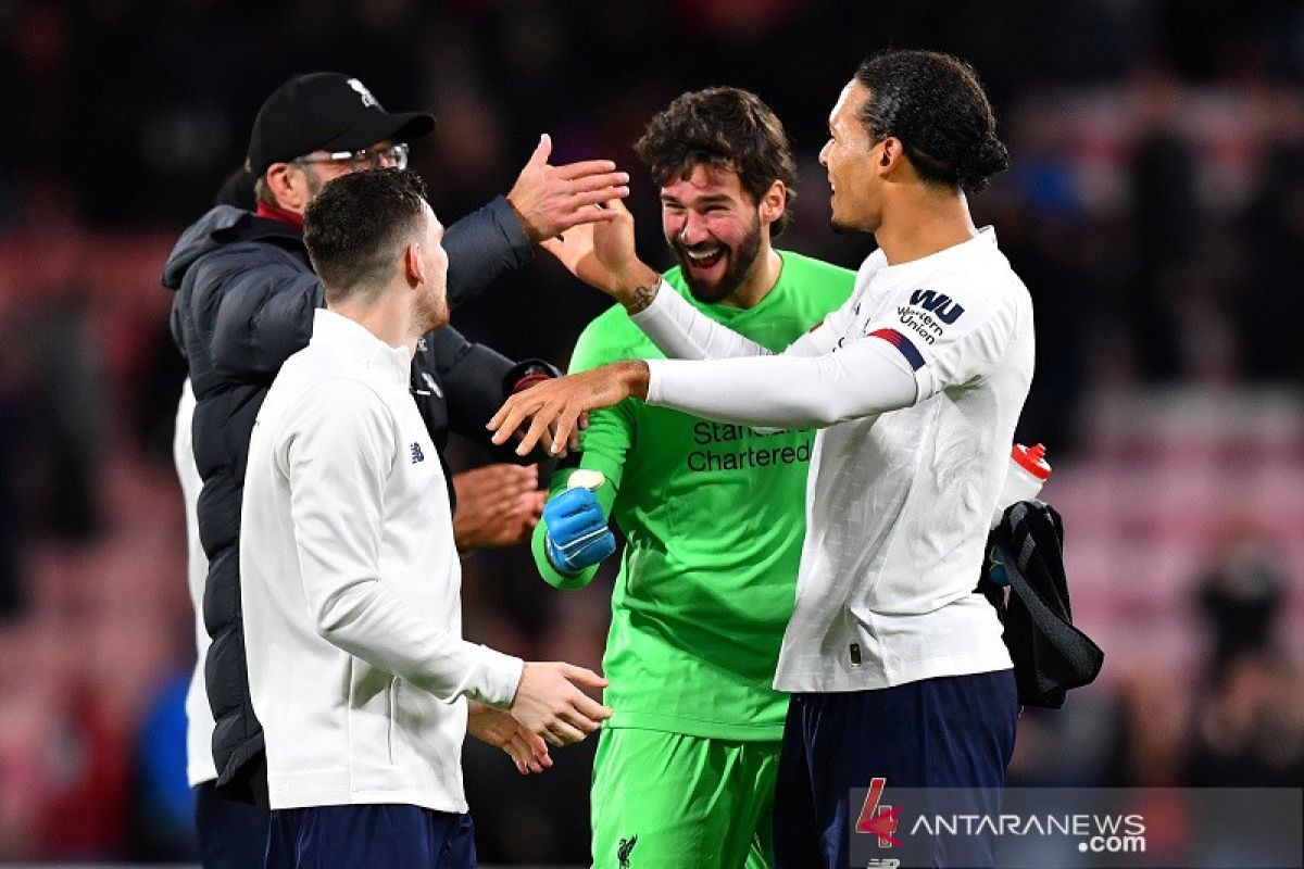 Klopp berbahagia Liverpool akhirnya rasakan "clean sheet" lagi