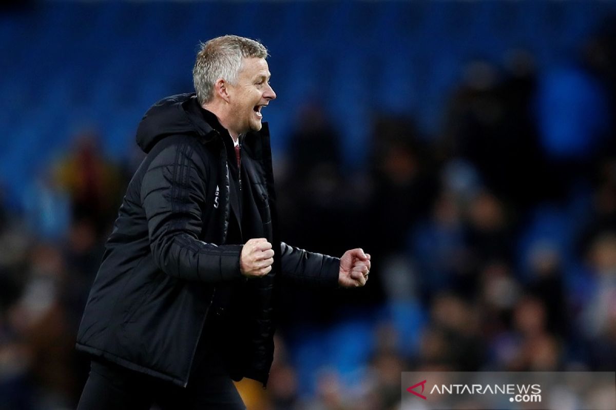 Solskjaer: United harusnya bisa cetak lima gol ke gawang City