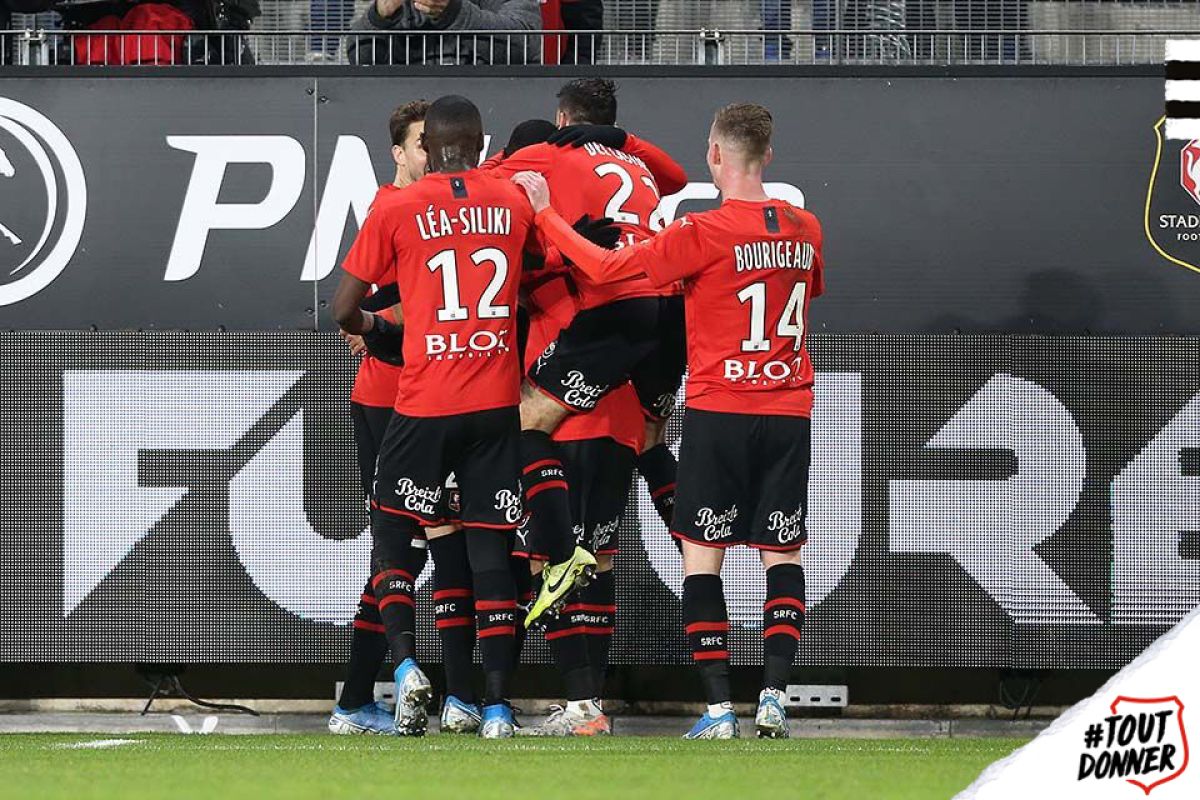 Dua gol Mbaye Niang bawa Rennes tundukkan Angers