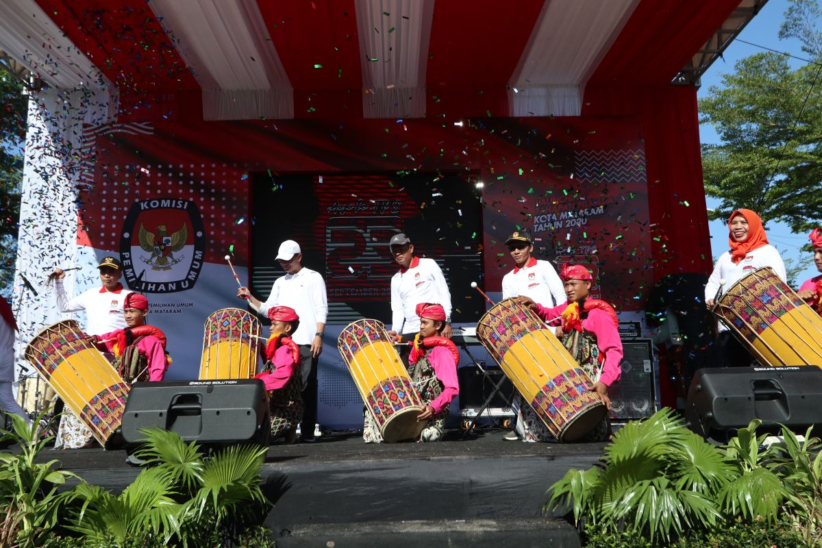 KPU Mataram luncurkan tahapan Pilkada 2020