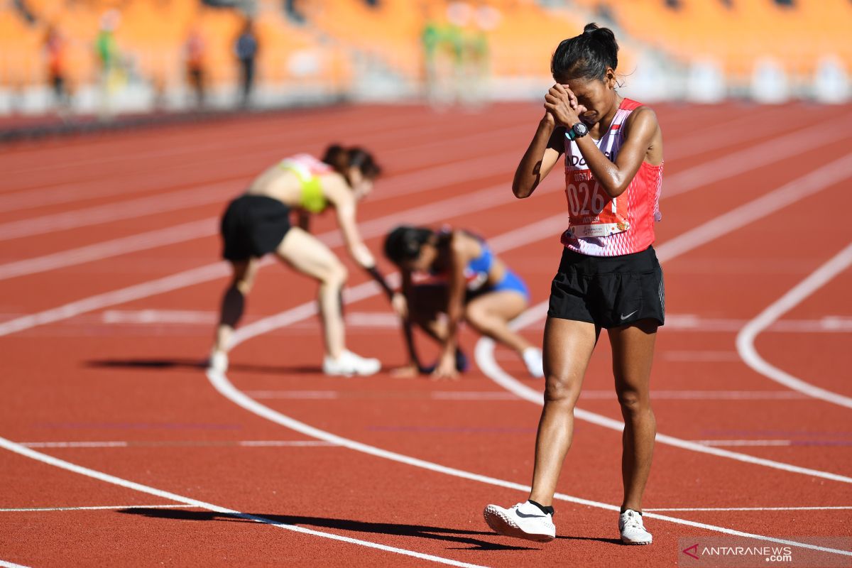 Odekta raih perunggu 10.000 meter putri, Triyaningsih gagal