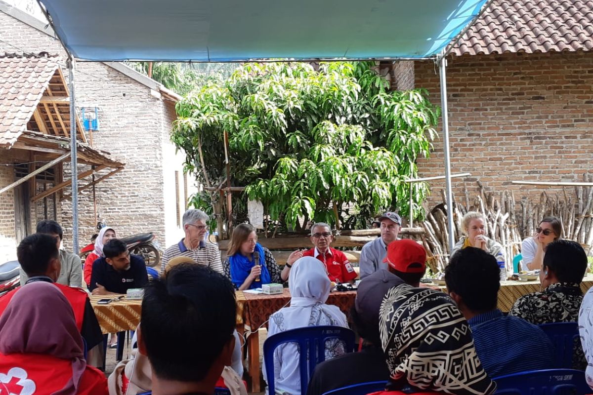 Amcross-MACP kunjungi lokasi program pengurangan risiko bencana di Lampung