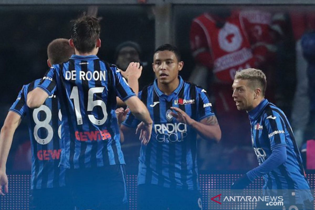 Dua kali tertinggal, Atalanta tundukkan Verona 3-2