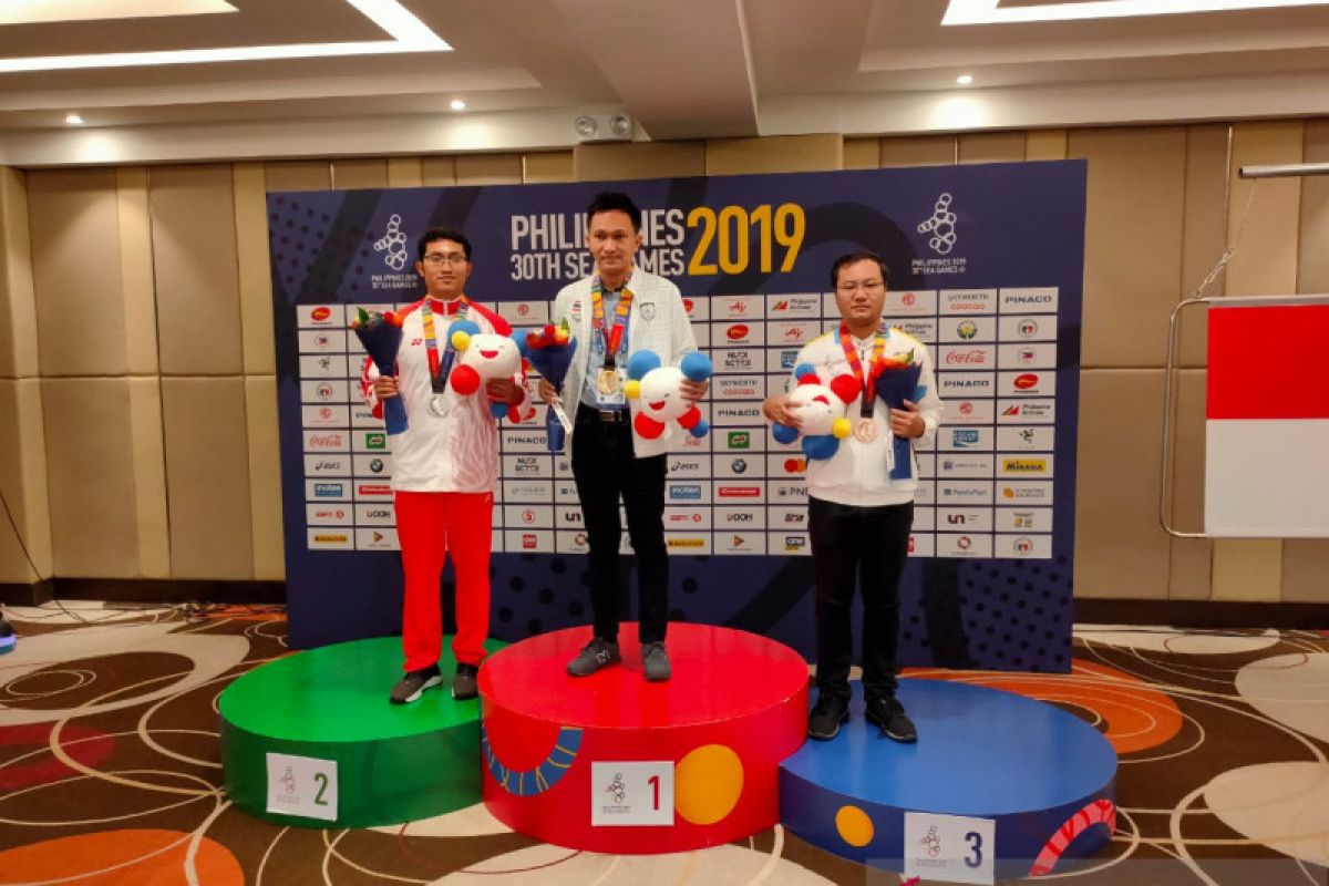 Mahasiswa IKIP BU Malang sumbang medali perak catur SEA Games 2019 di Filipina