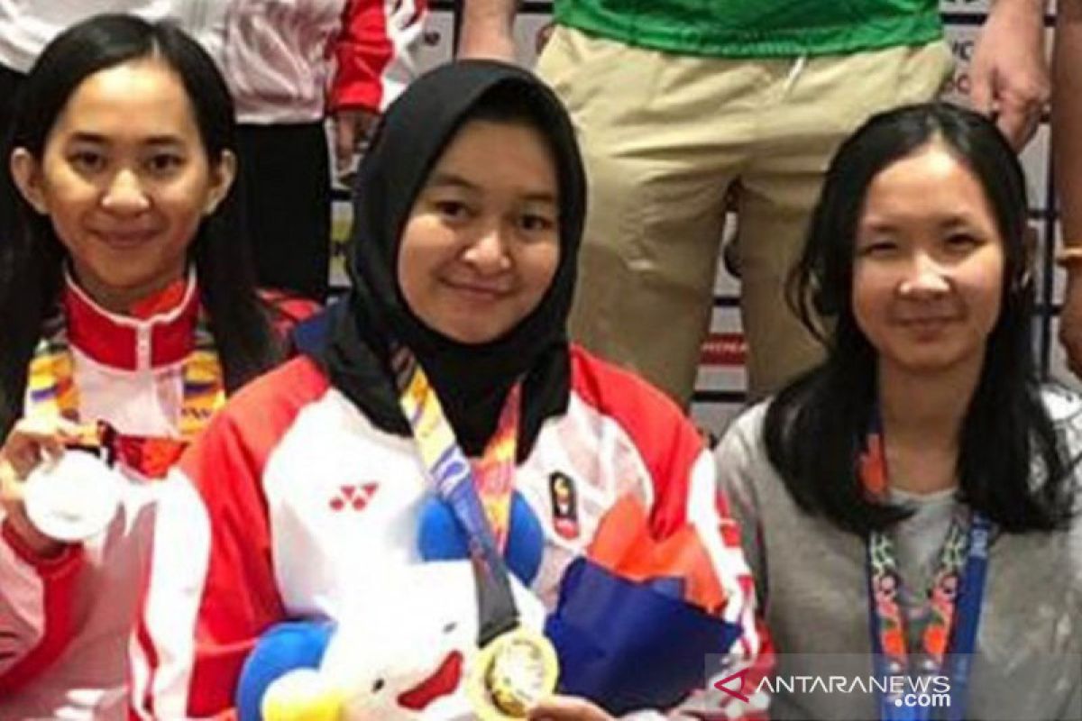 Medina raih emas nomor kilat putri