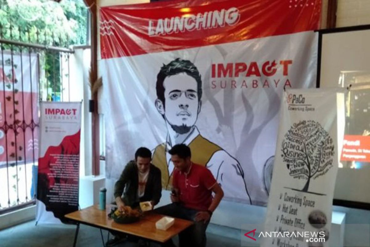 Gamal Albinsaid meresmikan Impact di Kota Surabaya