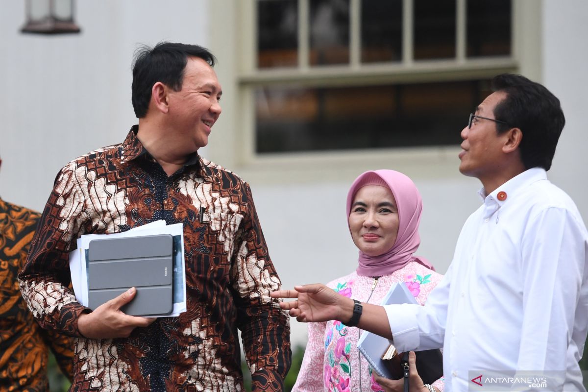 Ahok ke Istana, Jokowi: Urusan turunkan impor migas