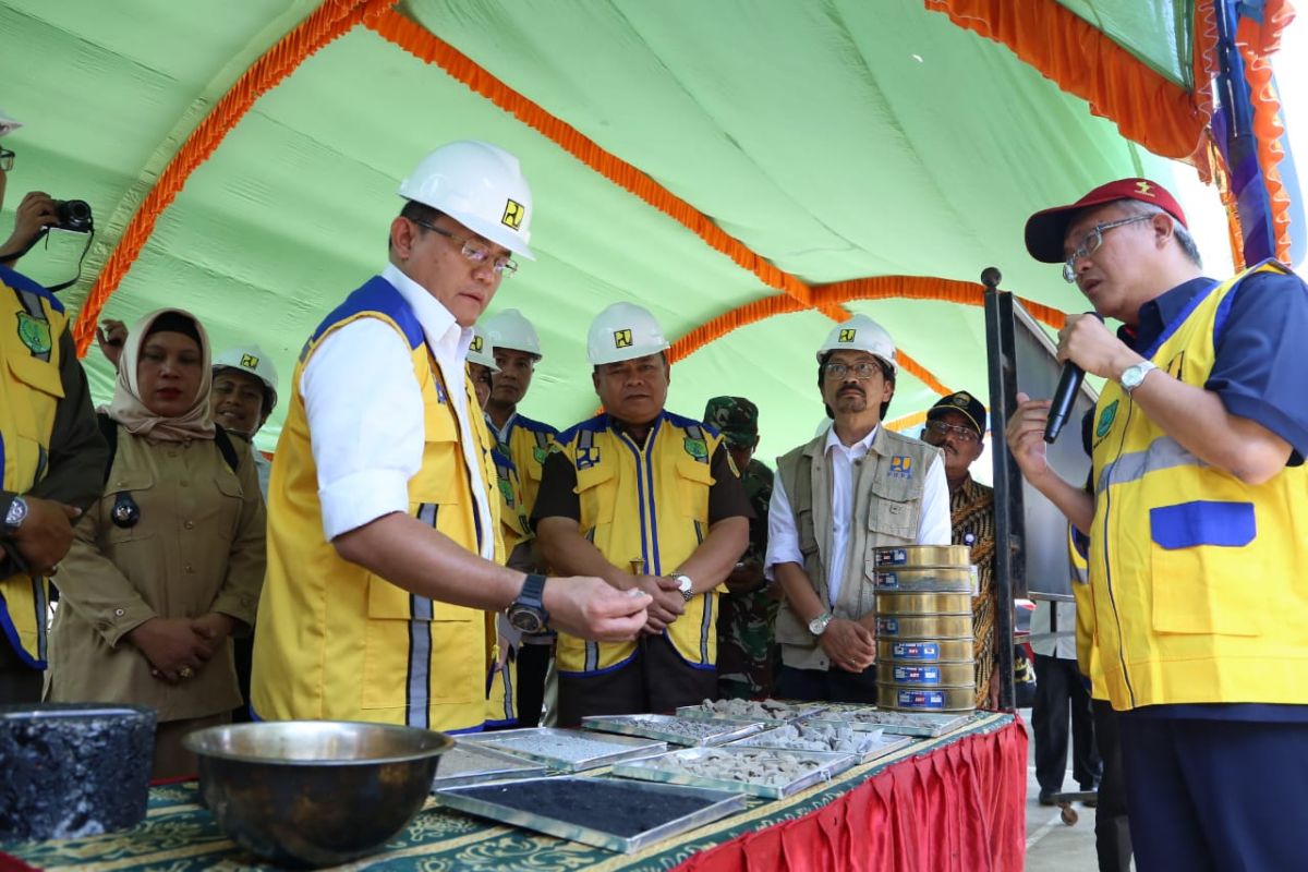 Musi Banyuasin  bangun pabrik pengolahan aspal karet