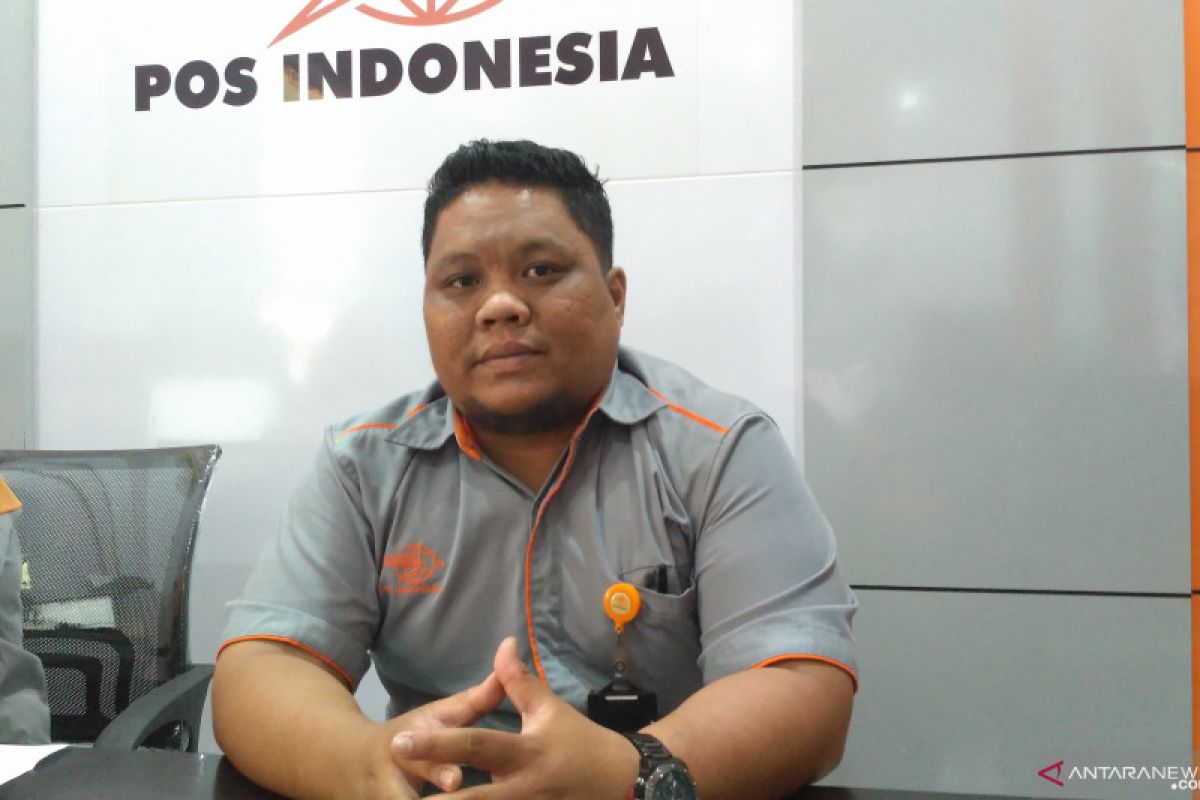 Pengiriman paket via Kantor Pos Jambi meningkat 10 persen