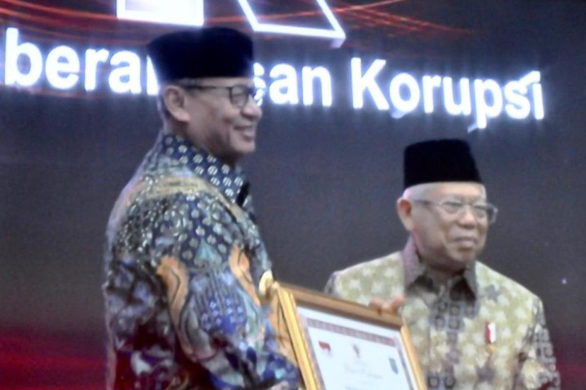 Prov Banten raih penghargaan capaian implementasi pencegahan korupsi