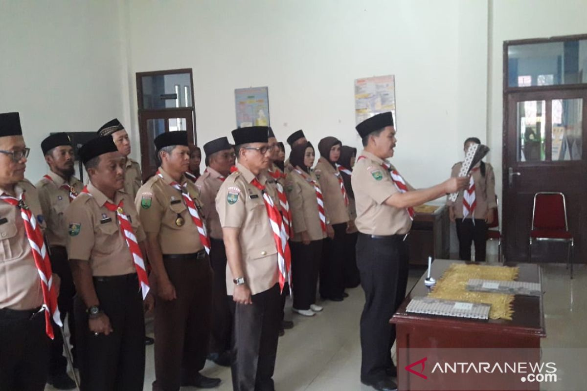 Satuan karya Pramuka KB Sambas dilantik