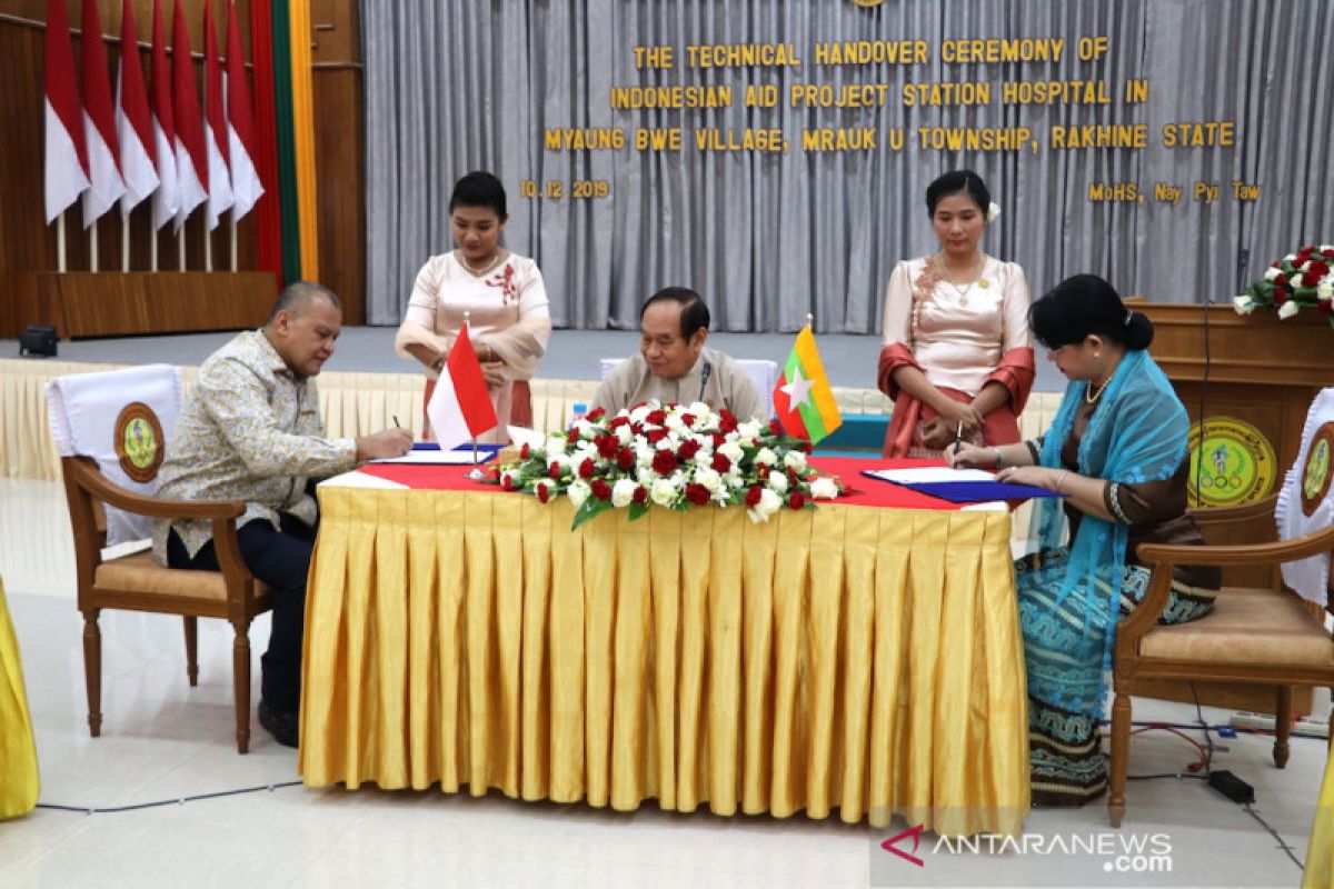 KBRI Yangon salurkan bantuan bagi warga Myanmar