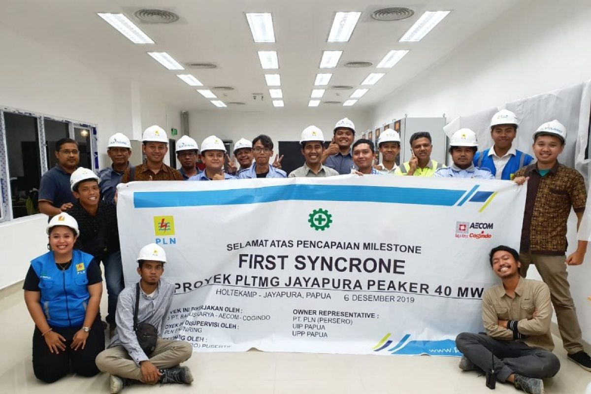 PLTMG Jayapura Peaker mulai pasok kebutuhan listrik di Kota Jayapura