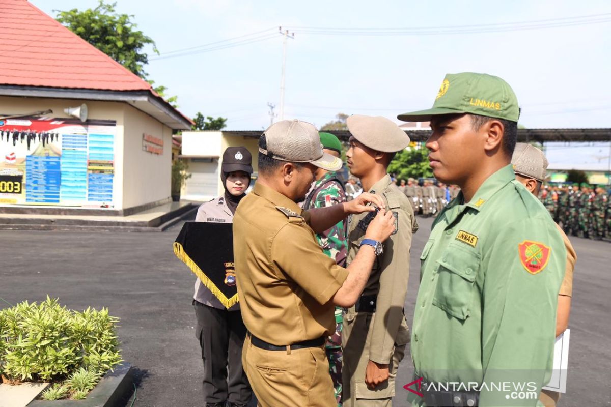 Wabup  lepas pasukan pengaman Pilkades serentak 2019