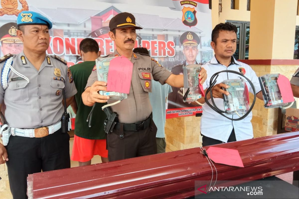 Polisi tangkap dua pencuri meteran listrik huntara Sigi