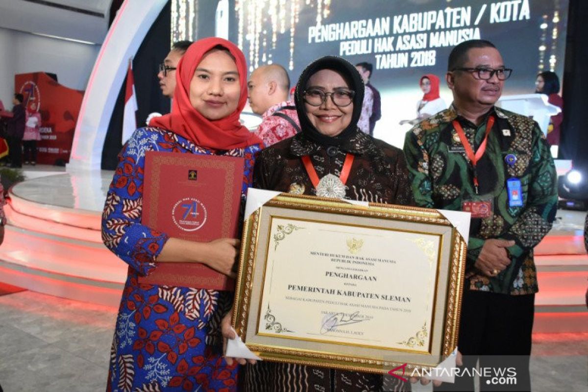 Kabupaten Sleman raih penghargaan Peduli HAM 2019