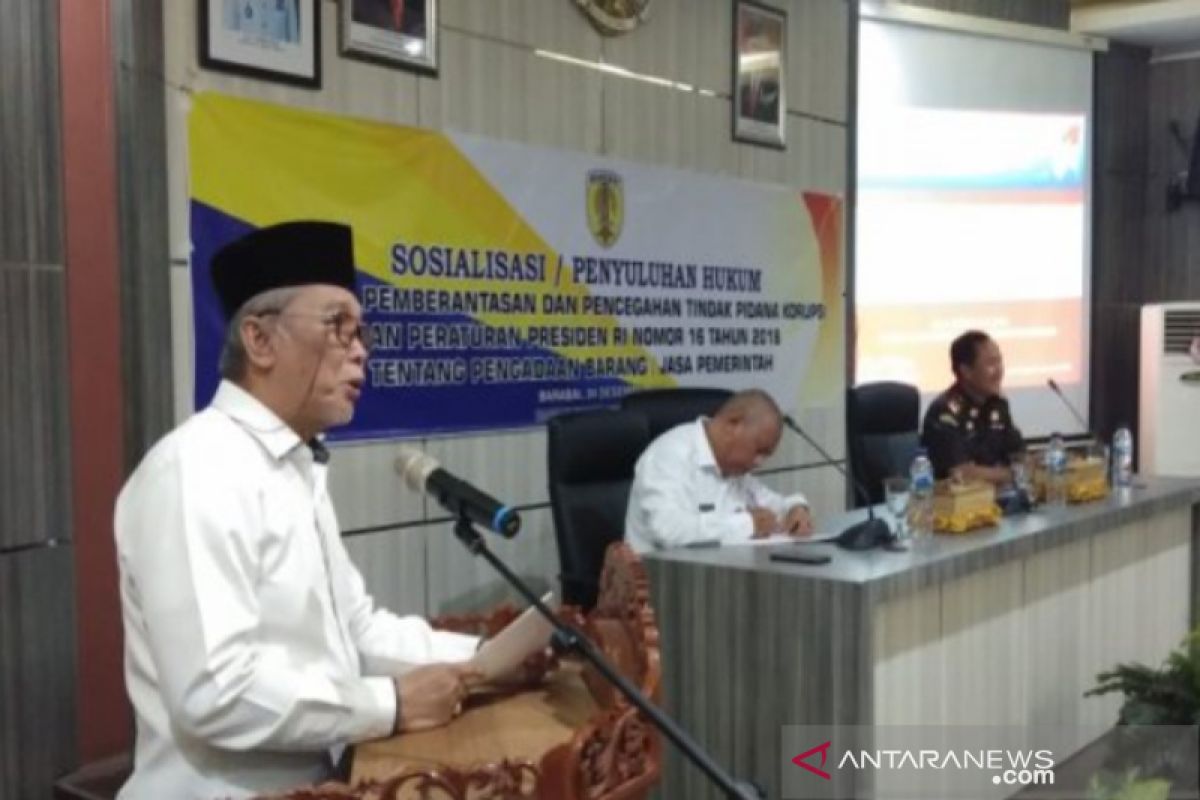 Pemkab HST adakan sosialisasi dan penyuluhan hukum