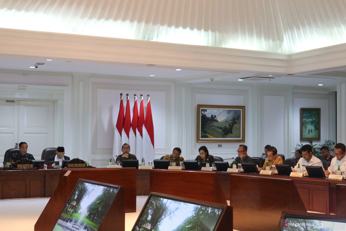 Presiden Jokowi berikan tiga catatan untuk pertanian dan perikanan