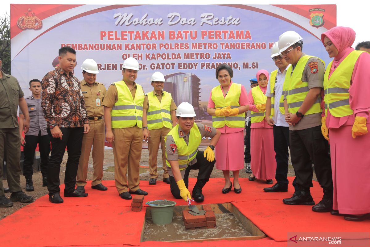 Pemkot Tangerang berikan bantuan pembangunan gedung Polres baru Rp50 miliar