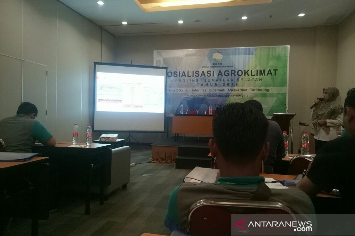 BMKG Palembang edukasi wartawan tentang cuaca