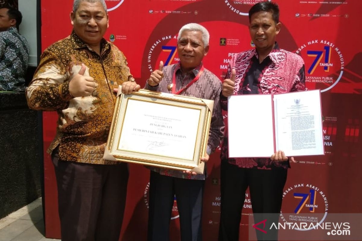 Tiga tahun berturut-turut, Kabupaten Asahan raih penghargaan peduli HAM