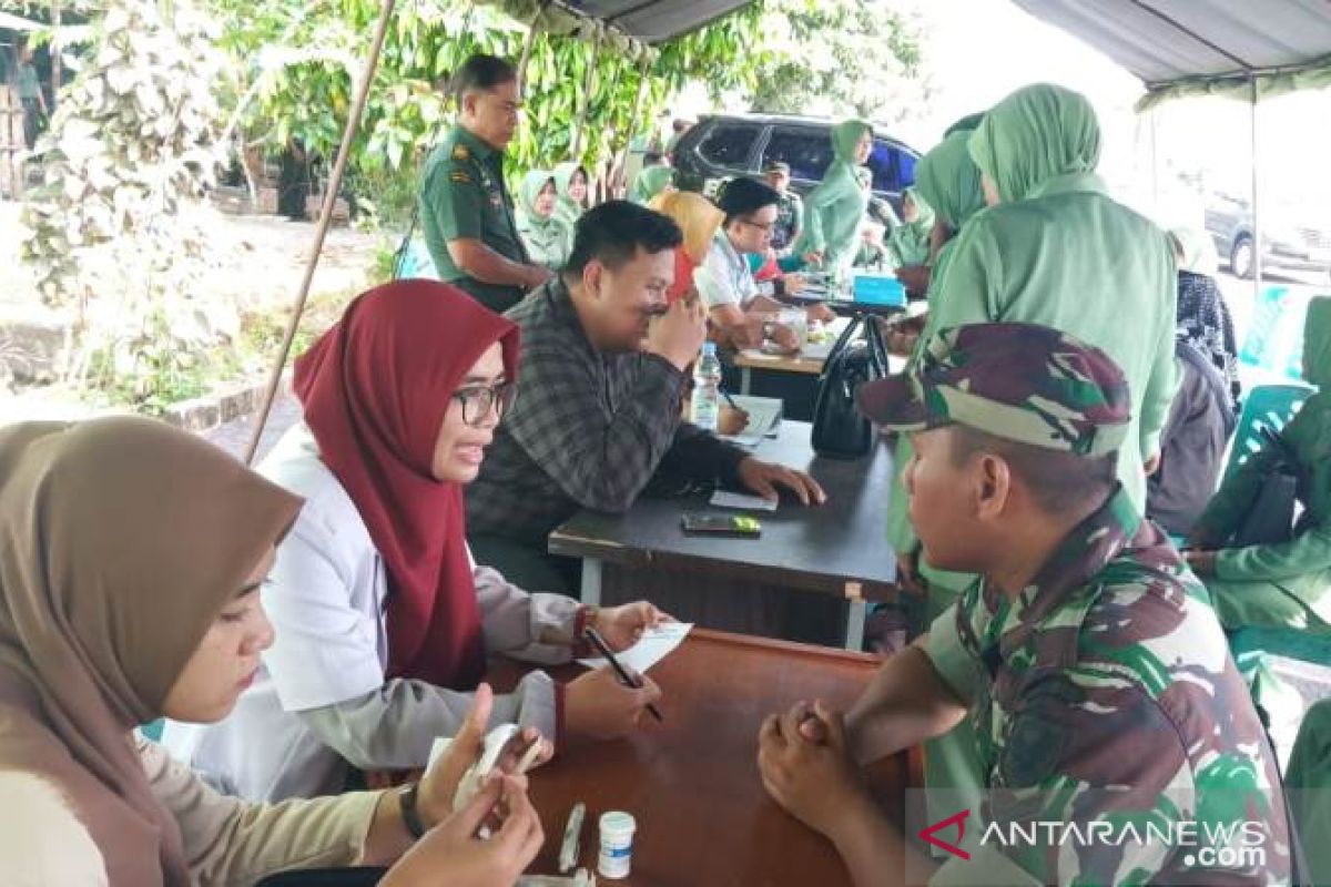 Peringati Hari Juang TNI AD, Korem 045/Gaya laksanakan baksos