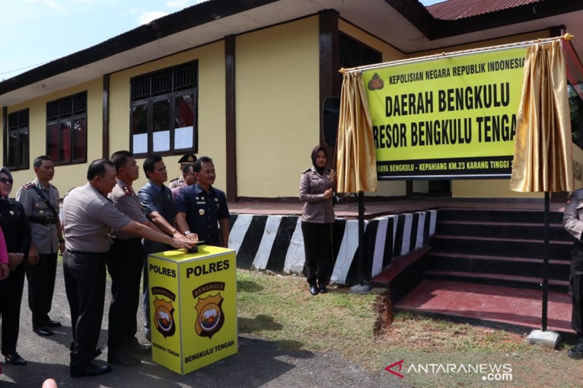 Polres Bengkulu Tengah diresmikan