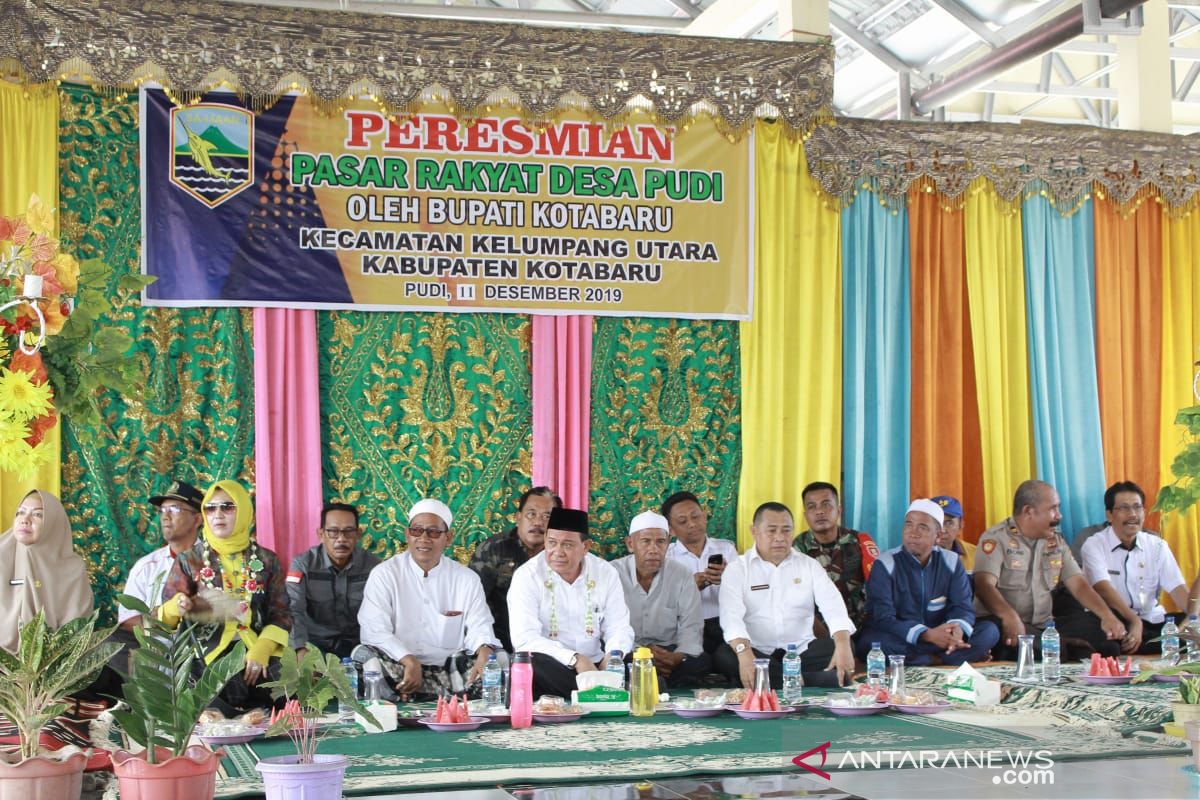 Bupati resmikan pasar Pudi