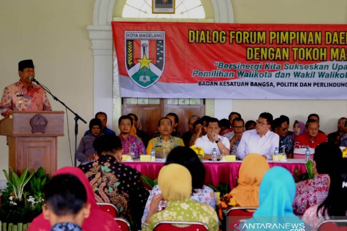 Dialog Forpimda dan warga Kota Magelang untuk pilkada kondusif