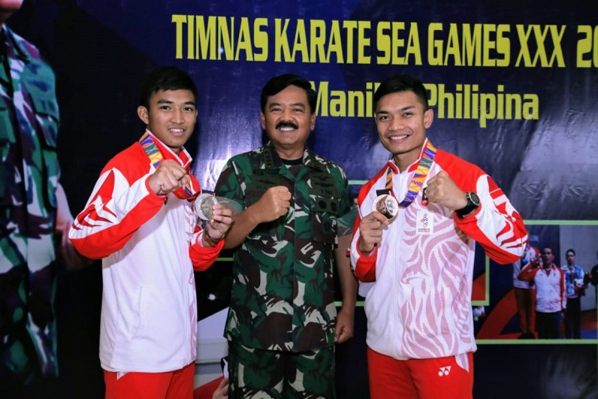 Di SEA Games, Ketum FORKI bangga raihan kontingen karate Indonesia