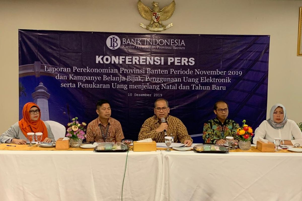 BI Banten dan 11 bank siap sediakan uang keperluan Tahun Baru