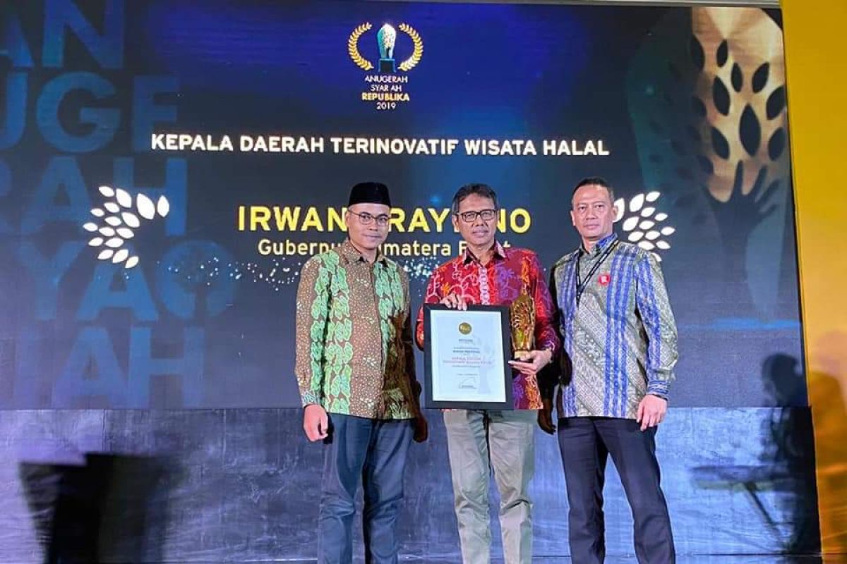 Irwan Prayitno terpilih sebagai kepala daerah terinovatif pengembangan wisata halal versi ASR