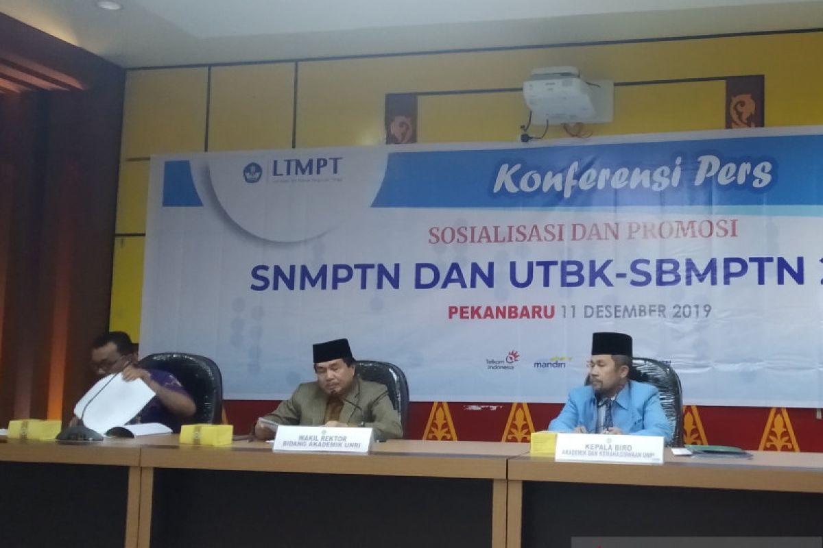 Universitas Riau siapkan 6.700 kursi untuk mahasiswa baru