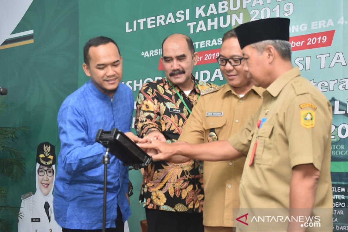 Pemkab Bogor targetkan peningkatan angka indeks membaca jadi 53,58 poin pada 2023