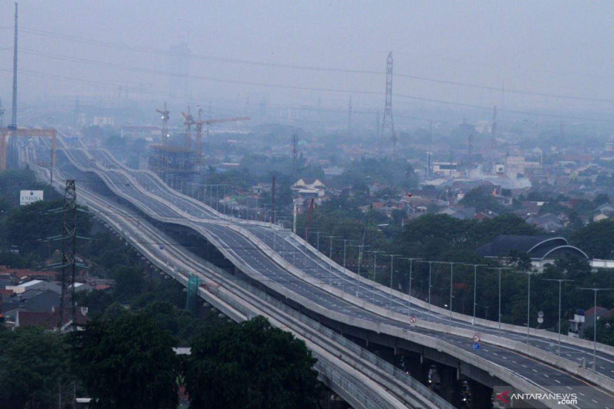 Tol layang Jakarta-Cikampek bisa percepat waktu tempuh kendaraan Gol I