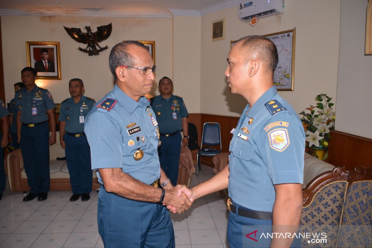 Mayor Laut Prasetyo dikukuhkan sebagai Kadisfanlan Lantamal Manado